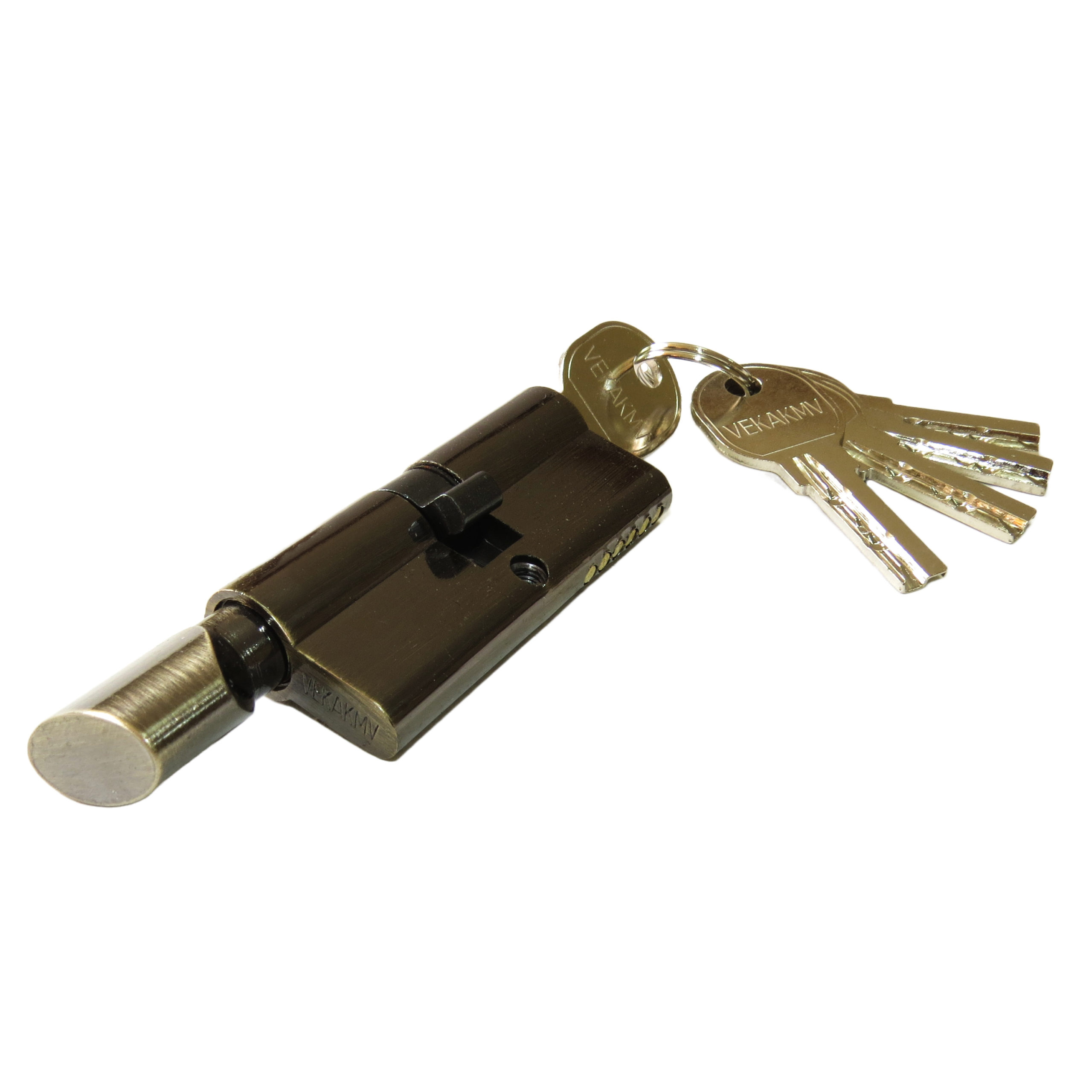 Личинка лазер.5-ю ключами с вертушкой бронза 70мм VK-1941 (1*120)